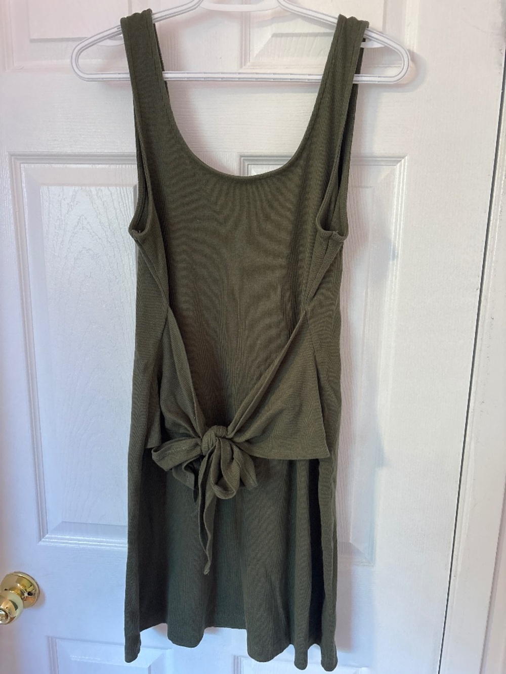 Olive green women’s Aerie dress size L